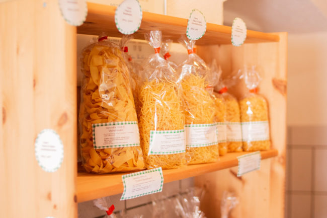 frische Eiernudeln Hofladen Mitterteich Hartwich